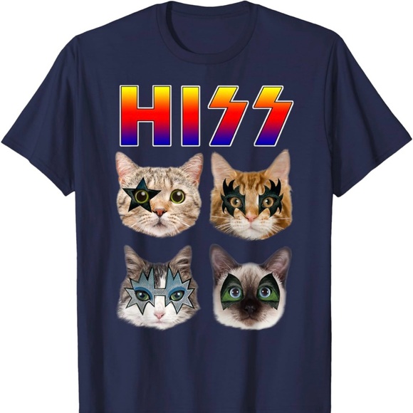 Colorful Cat Graphic T-Shirts and Sweatshirt - Picture 6 of 16